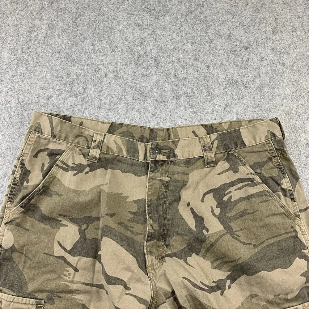 Wrangler Camo Cargo Jeans Size 38x30 Camo Pants Y2K 70LEWCG Cotton